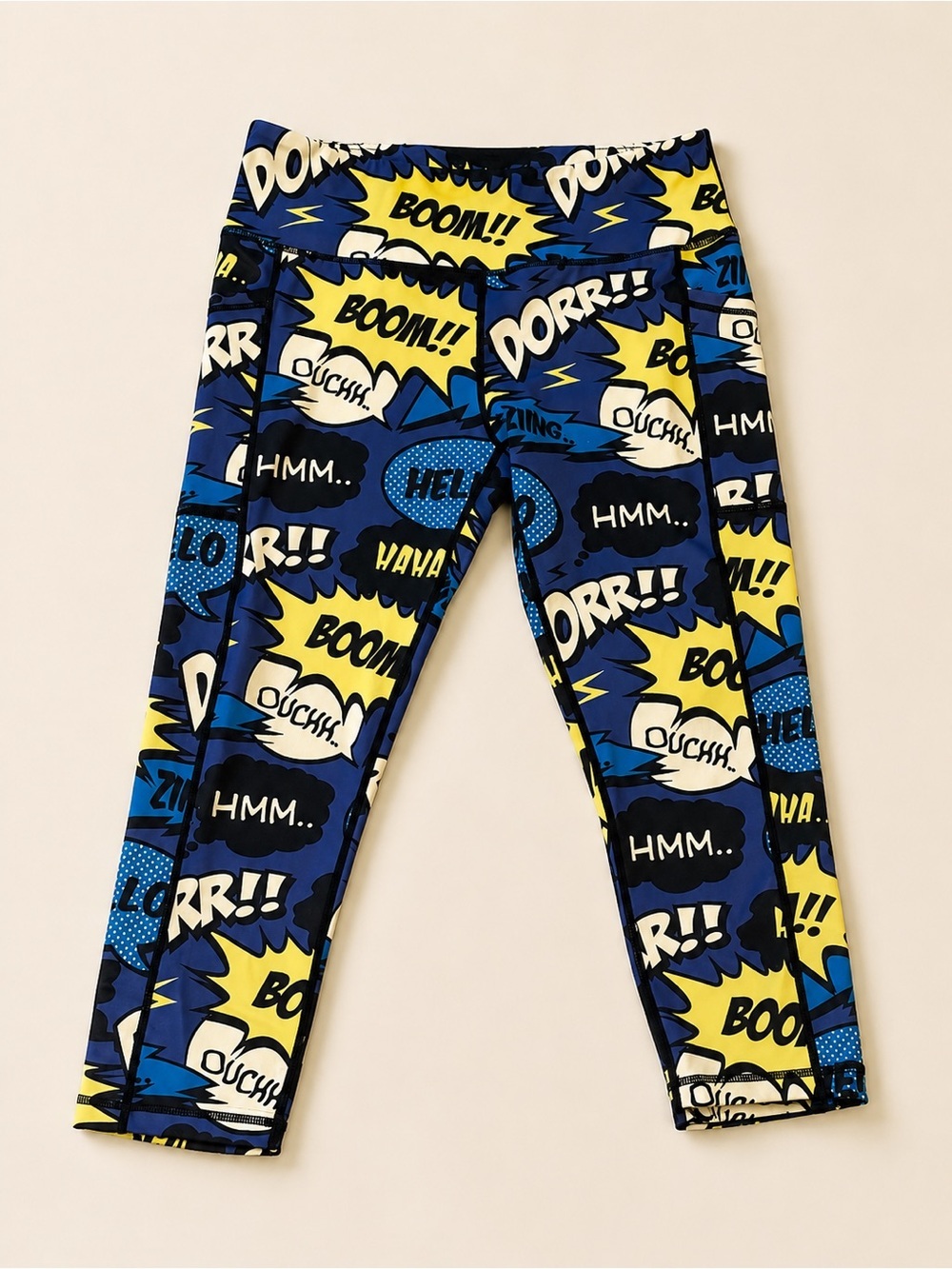Constantly Varied Gear Comic Print Workout Capri Leggings